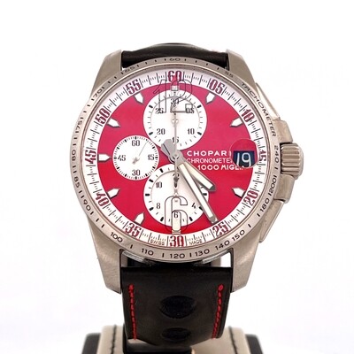 Chopard Mille Miglia GT Xl Rosso Corsa Red Dial Steel 44MM Limited Edition B&P2013 Top condition