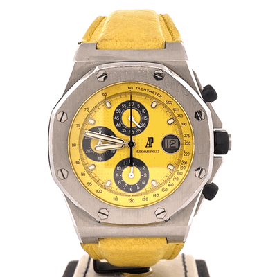 Audemars Piguet Royal Oak Offshore Chronograph
42MM Stainless Steel Automatic Yellow Dial