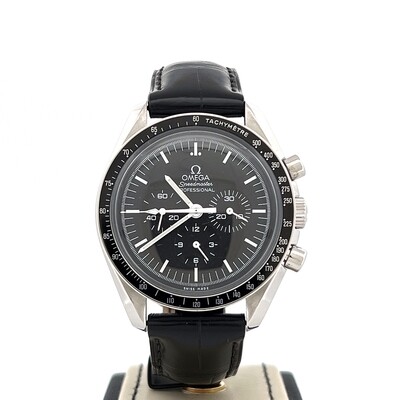Omega Speedmaster Professional Moonwatch
42MM Chronograph Steel Watch | B&amp;P2016 | Extra Strap