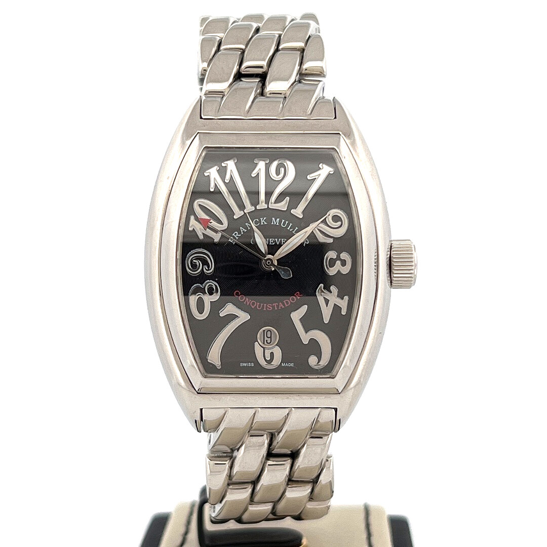 Franck Muller Conquistador Steel | Automatic | Black Dial | B&amp;P2008