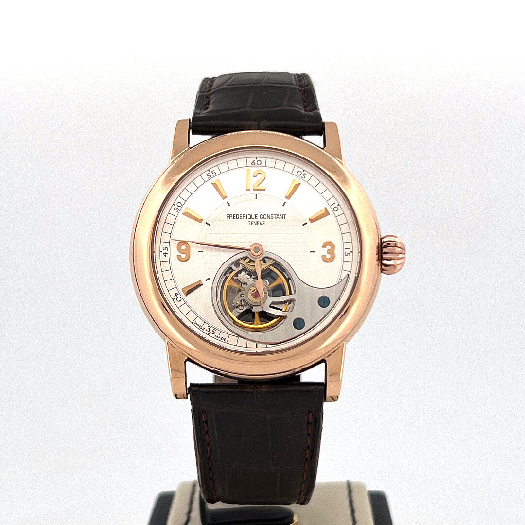 Frederique Constant Manufacture Heart Beat
18K Rose Gold Silver Dial Limited Edition 188 PCS