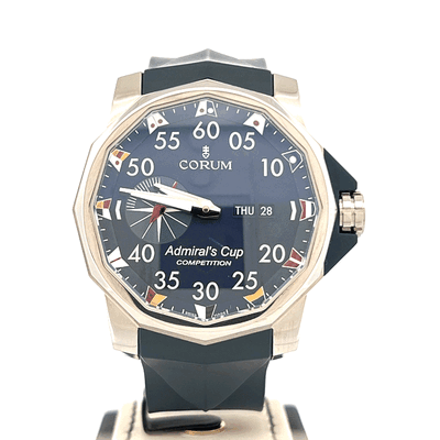 Corum Admiral's Cup Competition 48
48MM Steel | Blue Dial &amp; Strap | Box Only | Perfect Condition