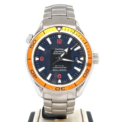 Omega Seamaster Planet Ocean
Steel / Orange Bezel / 42MM / BOX ONLY