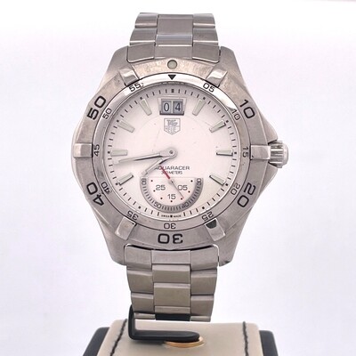 TAG Heuer Aquaracer 300M
Steel Grande Date 41MM Quartz Small Seconds