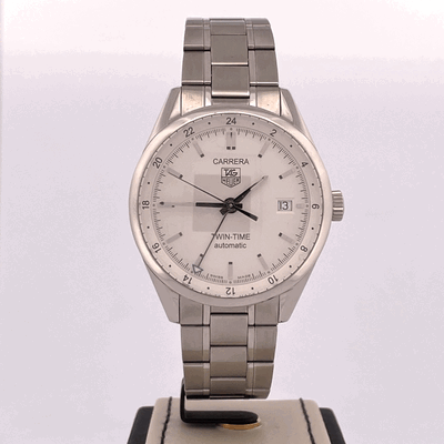 TAG Heuer Carrera Calibre 7
WV2116-0 Twin-Time GMT Full Steel Mint