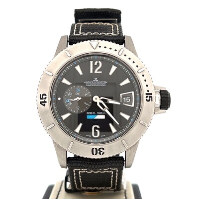 Jaeger-LeCoultre Master Compressor Diving GMT
Titanium 46MM Watch | B&amp;P 2010