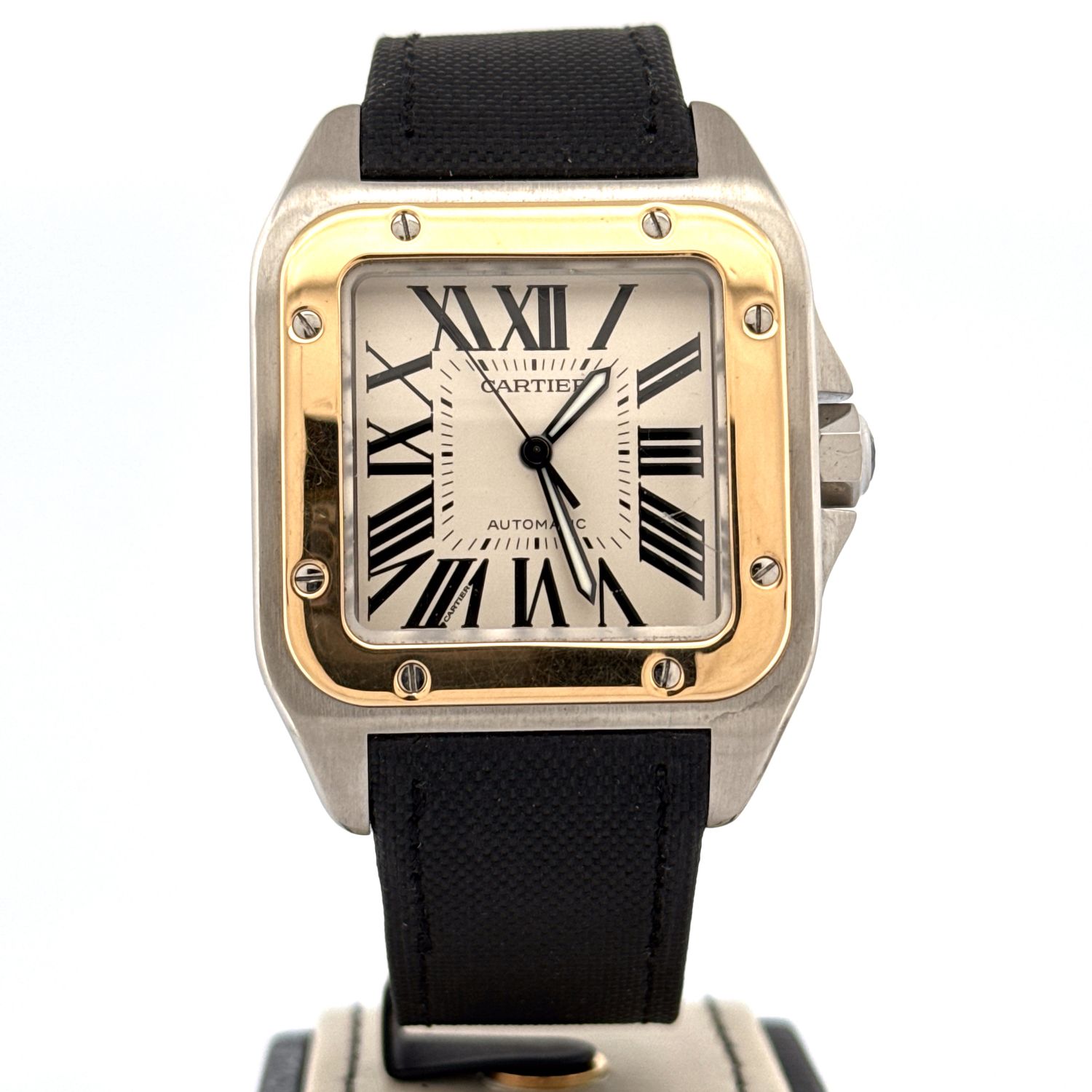 Cartier Santos 100 XL | 18Kt Yellow Gold &amp; Steel | 40MM Watch | B&amp;P2010