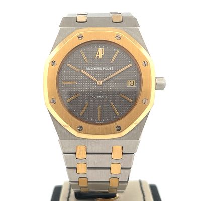 Audemars Piguet Royal Oak Jumbo 39MM Yellow Gold/Steel | Grey Dial | Perfect Condion | Box Only