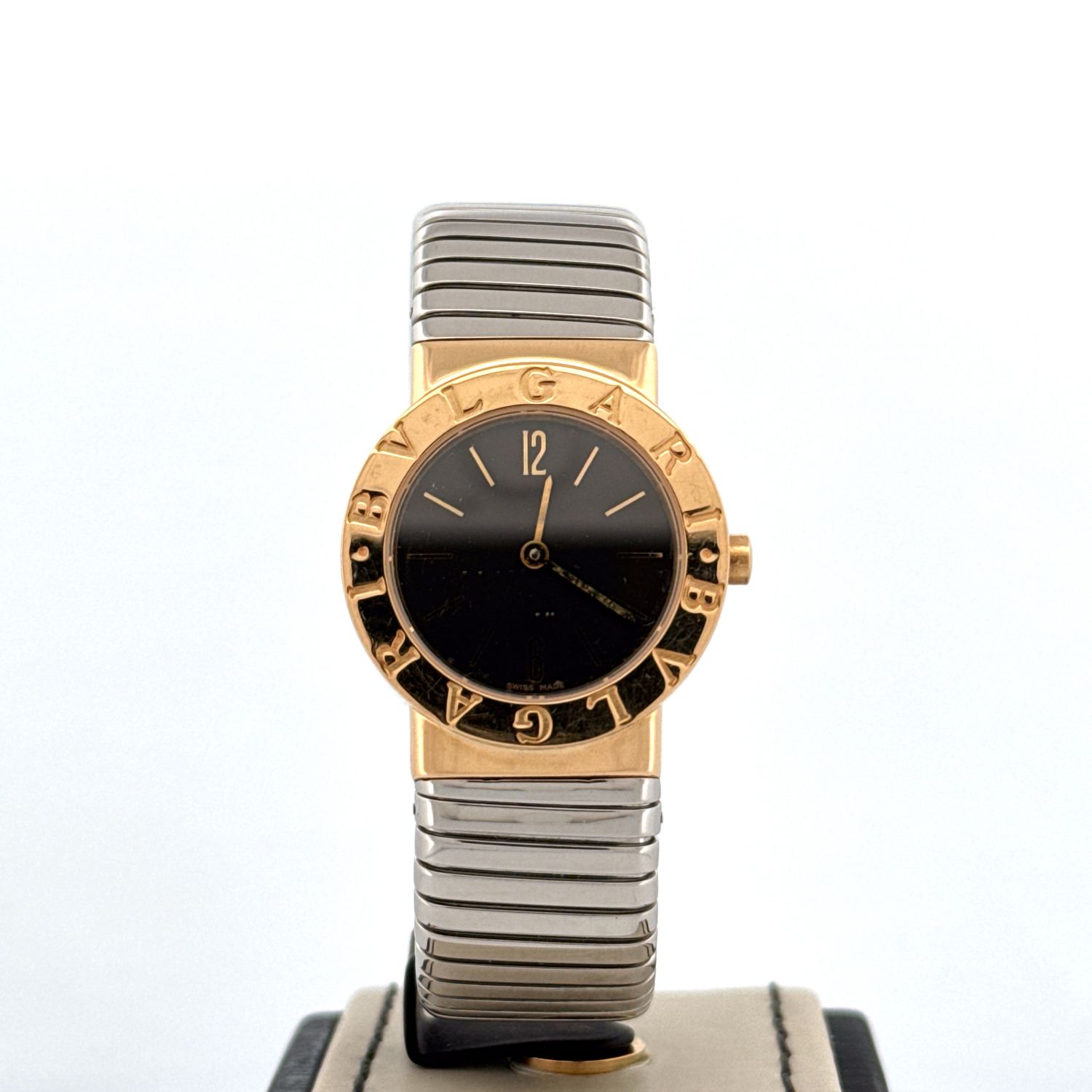 Bulgari Bulgari Tubogas 23MM 18KT Yellow Gold Watch/Steel Bracelet | Quartz | Full Set B&amp;P2004
