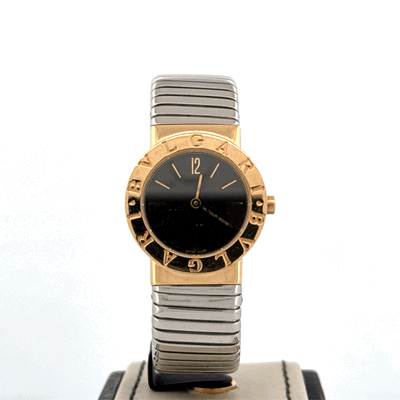 Bulgari Bulgari Tubogas 23MM 18KT Yellow Gold Watch/Steel Bracelet | Quartz | Full Set B&amp;P2004