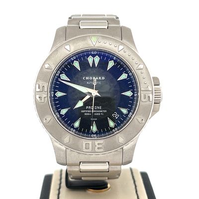 Chopard L.U.C Pro One L.U.C in Steel on Steel Bracelet (rare) | 42MM Watch | Box Only