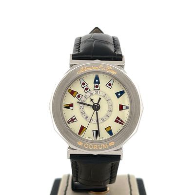 Corum Admiral&#39;s Cup 38MM Steel White Dial
