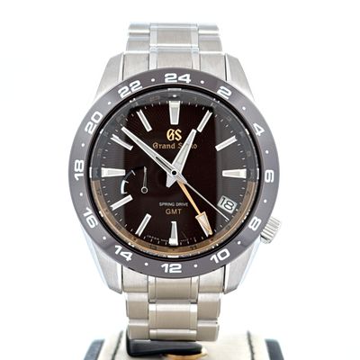 Grand Seiko Spring Drive Eagle USA Limited Edition 110 Pieces GMT BROWN DIAL 40.5MM