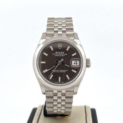 Rolex Datejust 31  31MM Steel Jubilee | Dark Stick Rhodium Grey Dial | B&amp;P2022 | Like New