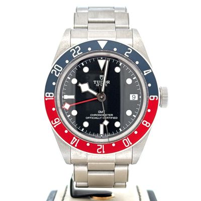 Tudor Black Bay GMT &quot; Pepsi &quot; Red and Black Bezel | Steel Watch | B&amp;P2019
