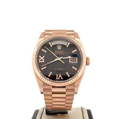 Rolex Day-Date 36mm 18KT Rose Gold | Eisenkiesel Diamonds Dial | B&amp;P2022