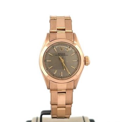 Rolex Oyster Perpetual Lady 25MM | Rose Gold Used (Very good) | Year of production 1961 (Approximation) | Original box | No original papers