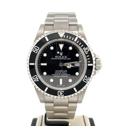 Rolex Sea-Dweller 4000 40MM | Stainless Steel Watch | Black Dial | Z Series | Box only Used (Very good) | Year of production 2007 | Original box | No original papers