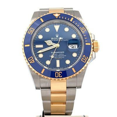 Rolex Submariner Date 41MM Date | Bluesy | Yellow gold Steel watch Condition: Like new &amp; unworn | Year of production 2024 | Original box | Original papers