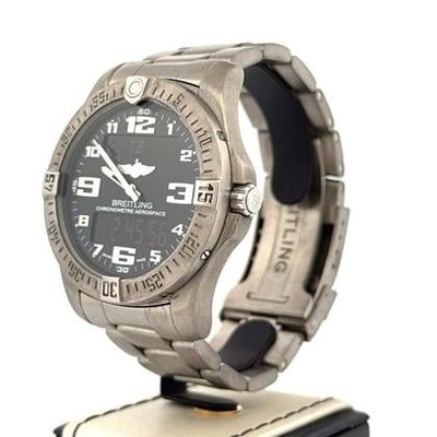 Breitling Aerospace EVO Titanium Black dial 2014 Full set Used (Very good) | Year of production 2014 | Original box | Original papers