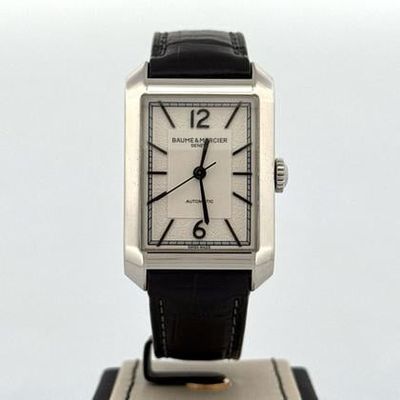 Baume &amp; Mercier Hampton 10522 Automatic Men&#39;s Watch Used (Very good) | Year of production 2022 | Original box | Original papers