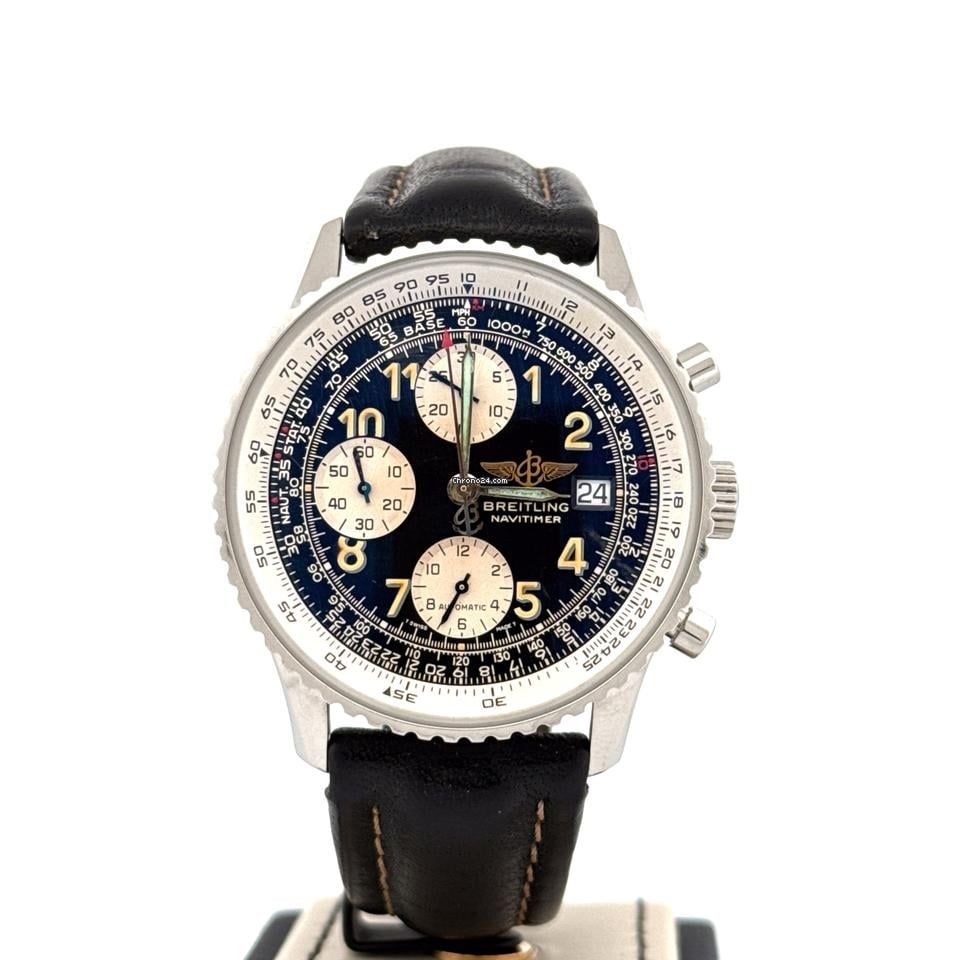 Breitling Old Navitimer A13022 Used (Good) | Year of production 2010 | Original box | Original papers