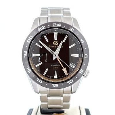 Grand Seiko Spring Drive Eagle USA Limited Edition 110 Pieces GMT BROWN DIAL 40.5MM Condition: New | Year of production 2023 | Original box | Original papers
