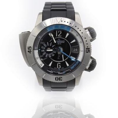 Jaeger-LeCoultre Master Compressor Diving Pro Geographic 44MM Titanium Watch | Box and Papers 2012 Used (Very good) | Year of production 2012 | Original box | Original papers