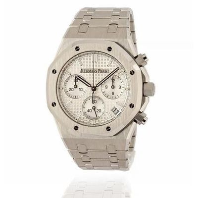 Audemars Piguet Royal Oak Chronograph Selfwinding Chronograph White Dial | 41MM Steel Watch | B&amp;P2024 Like New