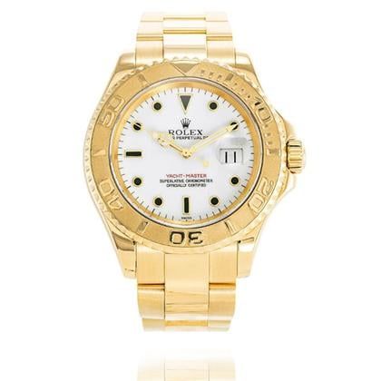 Rolex Yacht-Master 40 40MM 18K Yellow Gold | White Dial | Box Only - Very Good Condition