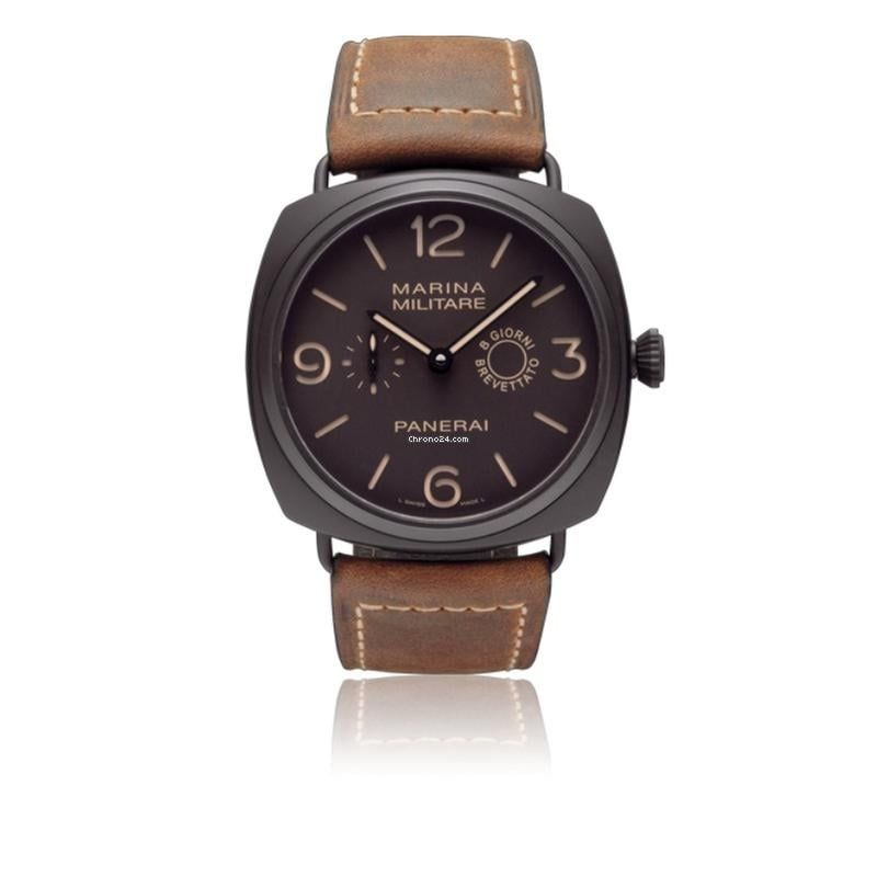 Panerai Radiomir Marina Militare Radiomir Composite 47MM Brown PVD Watch / Limited Edition 1500 Pcs Box and Papers 2011 / Full Set / Very Good Condition Used (Very good) | Year of production 2011 | Or