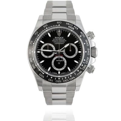 Rolex Daytona Chronograph 40MM Steel Watch | Black Dial | B&amp;P 2025 Used (Very good) | Year of production 2025 | Original box | Original papers