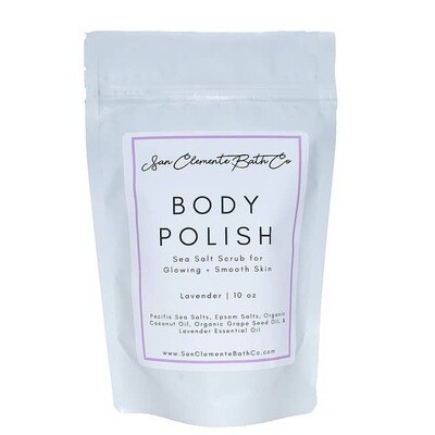 Lavender Sea Salt Scrub Body Polish