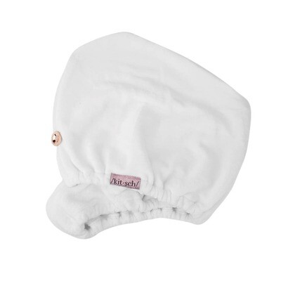 Quick Dry Hair Towel (White)