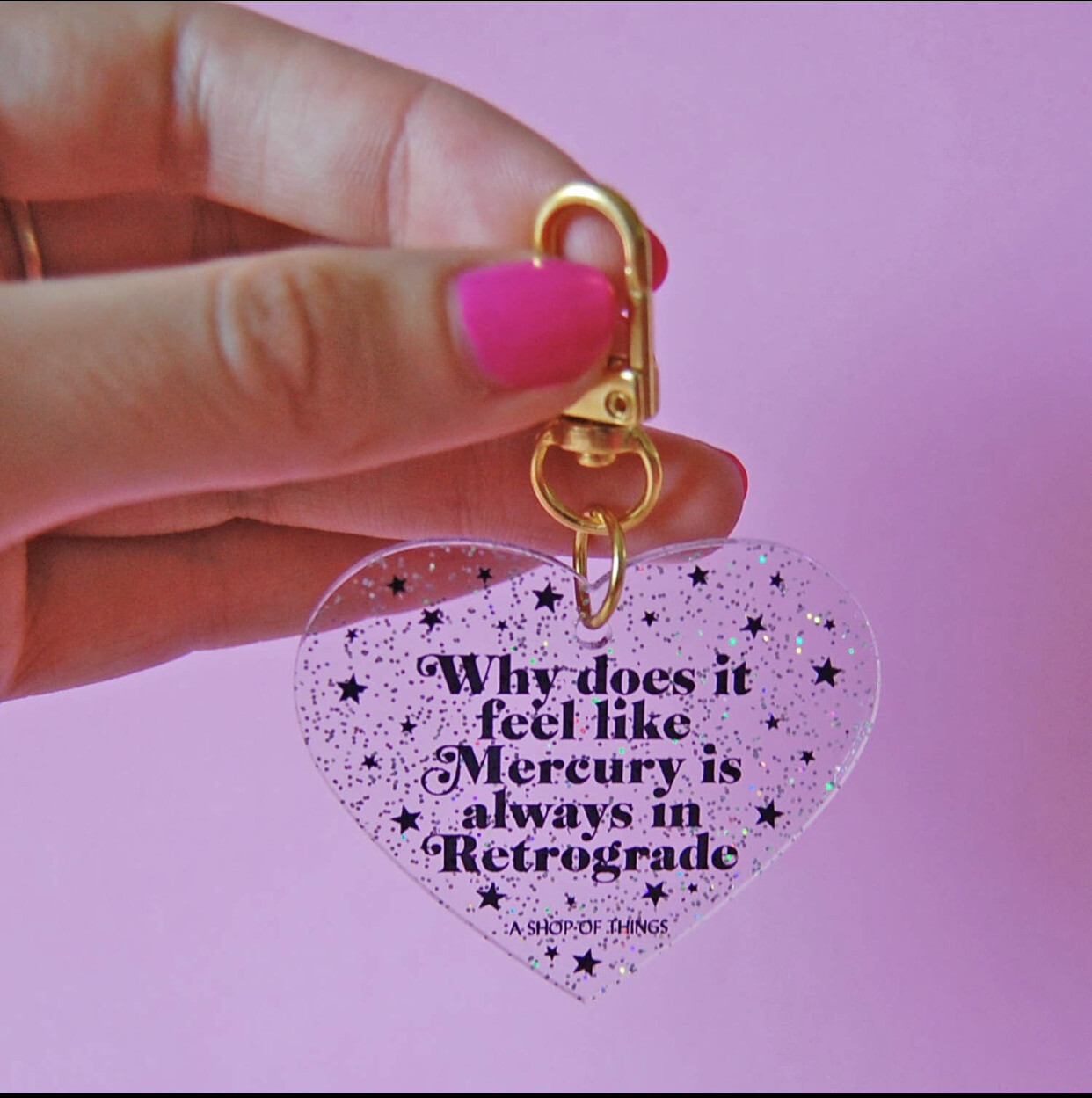 Mercury Retrograde (keychain)