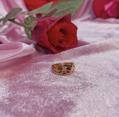 Crying Heart Ring (gold)