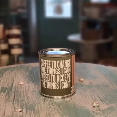 Accept and Change Paint Can Candle