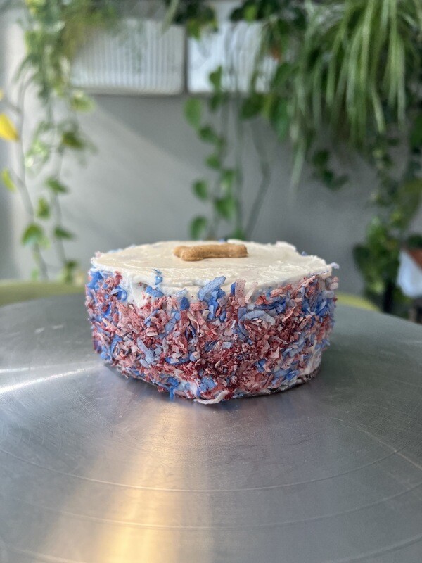 4" Gender Reveal Cake