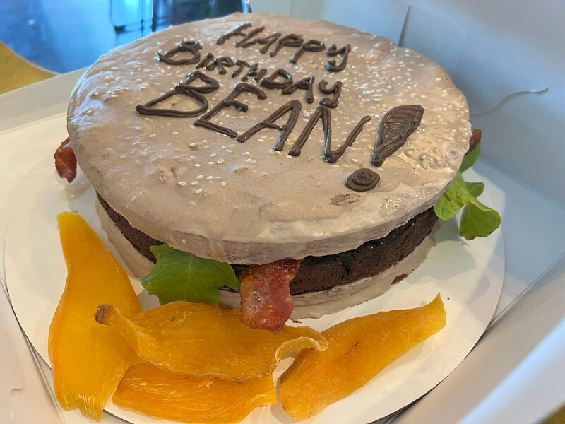 Cheese Burger Cake 10”