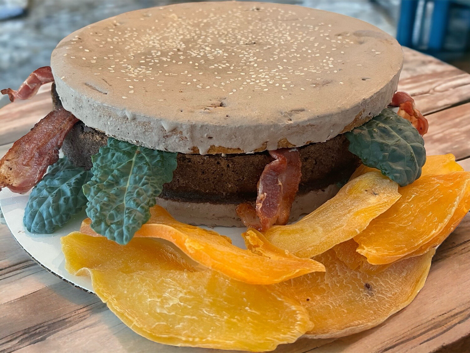 Cheese Burger Cake 10”