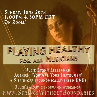 2. PLAYING HEALTHY Sunday, June 12th 11:30AM-4:30PM ET