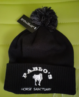 Pablo&#39;s Embroidered Bobble Hat