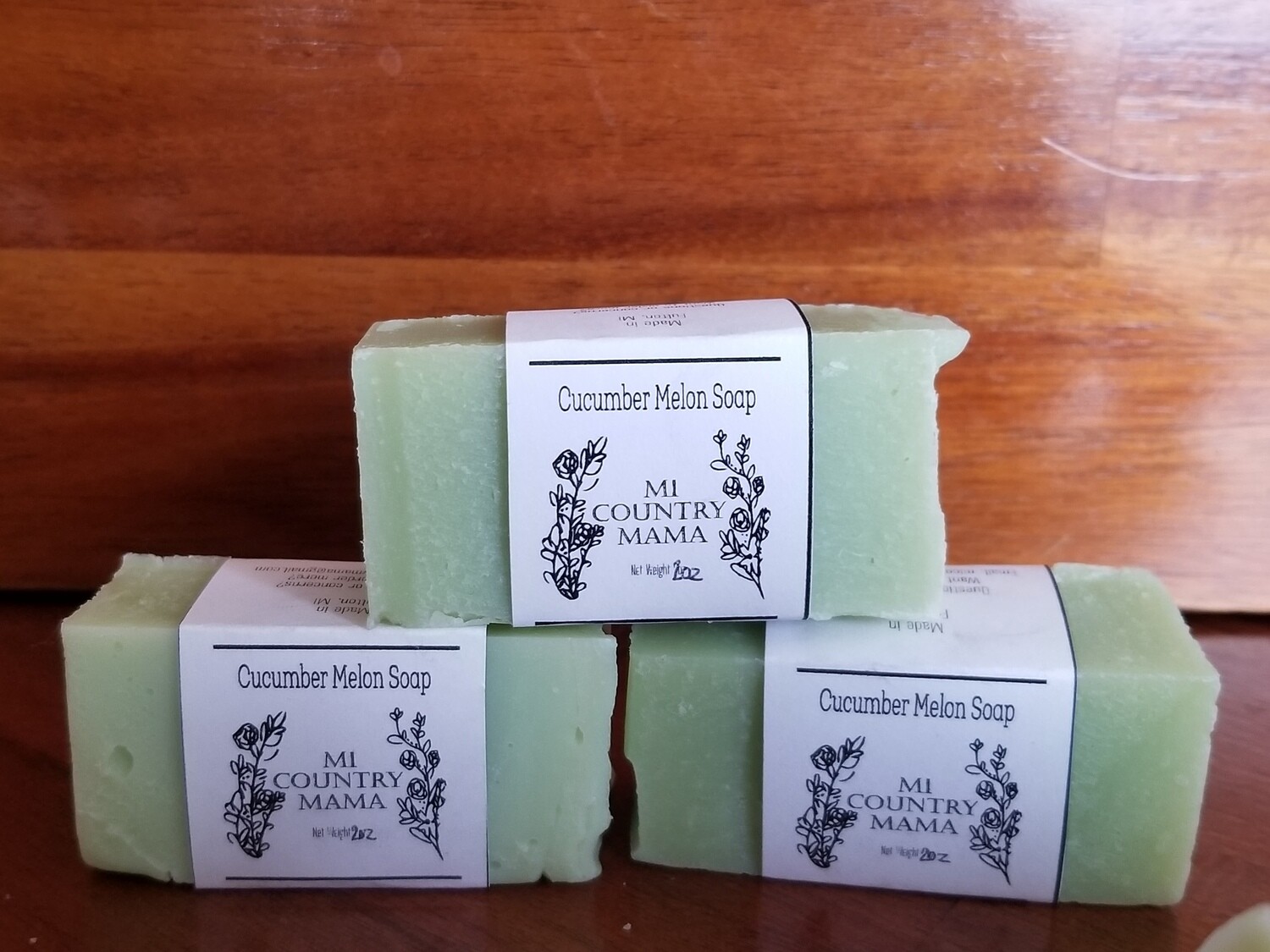 Cucumber Melon Goat Milk Soap 1oz
