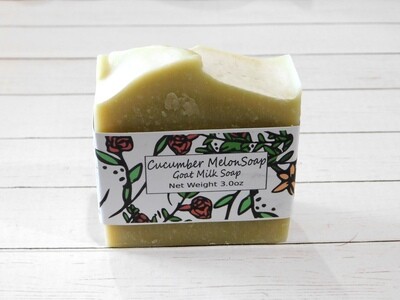 Cucumber Melon 3oz soap