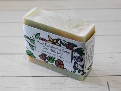 Mint Eucalyptus Soap 3oz