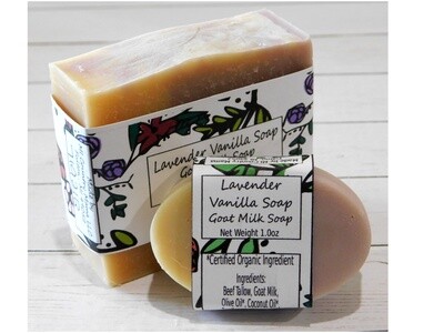 Lavender Vanilla Soap 3oz