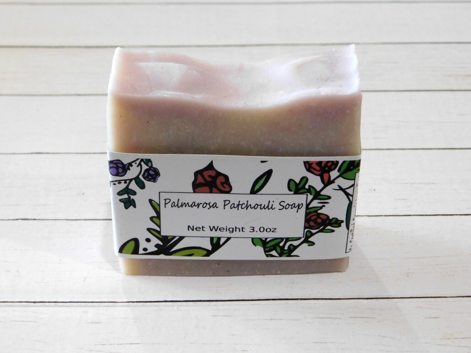 Palmarosa Patchouli Soap 3oz