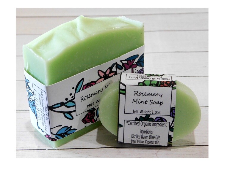 Rosemary Mint Soap 1oz