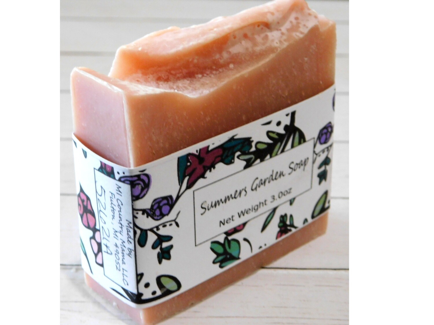 Summers Garden Soap 3oz