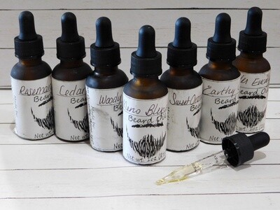 Cedar Leather Beard Oil 1oz